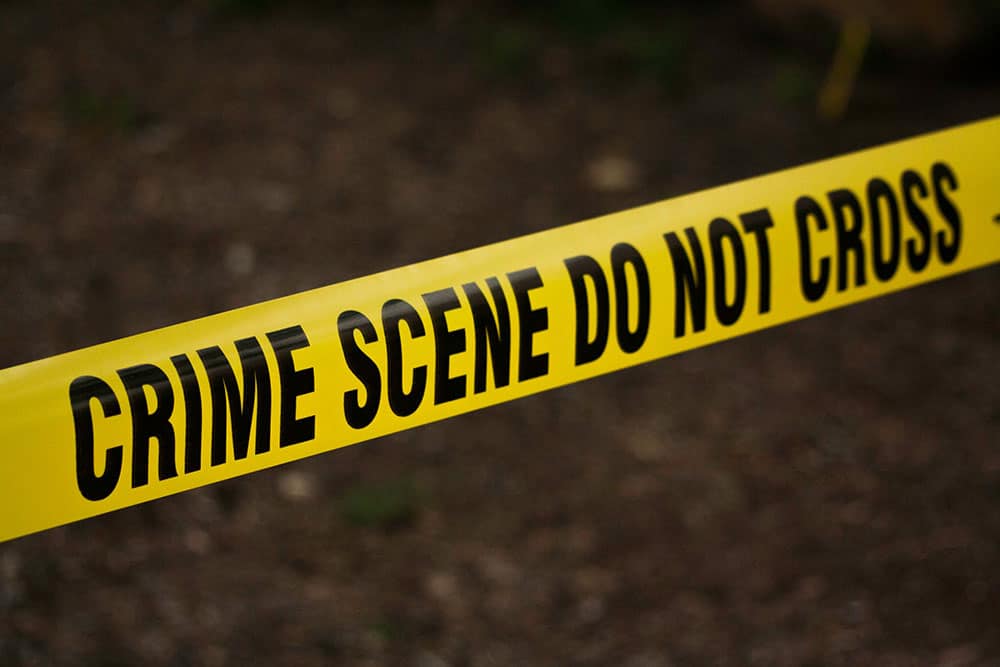 Peel police crime scene, robberies