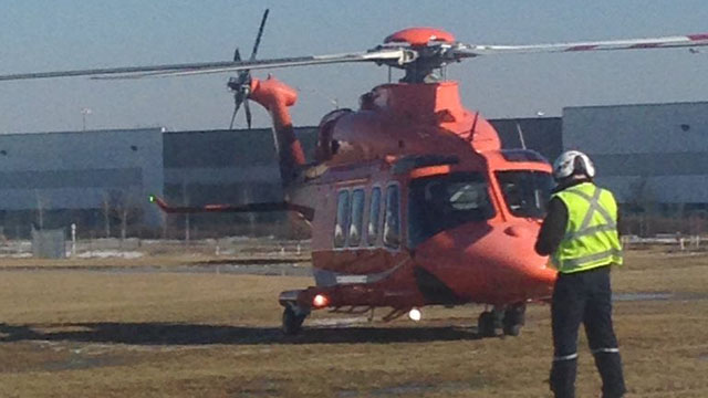 Helicopter called for victim with life-threatening injuries in Caledon crash
