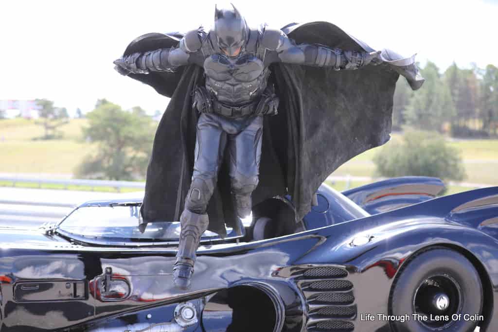 Batman on guard at Drive Fest
