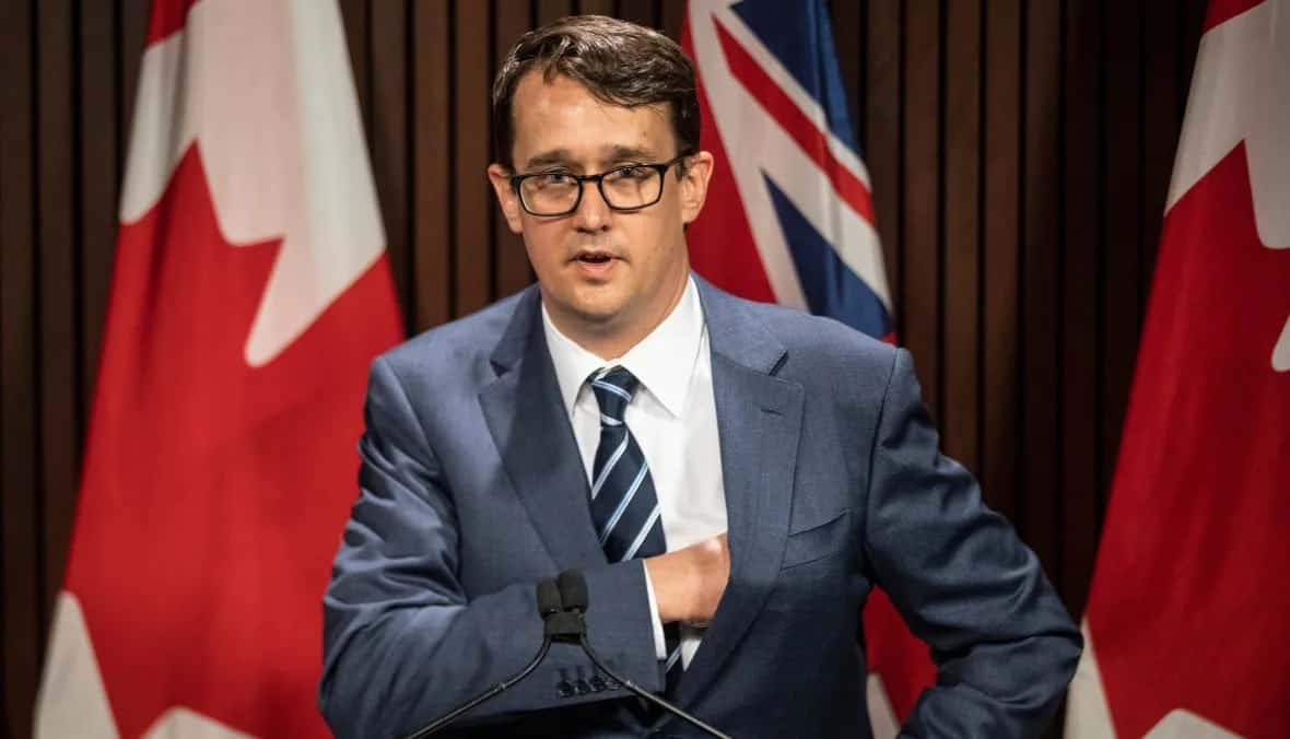 Ontario Labour Minister Monte McNaughton.