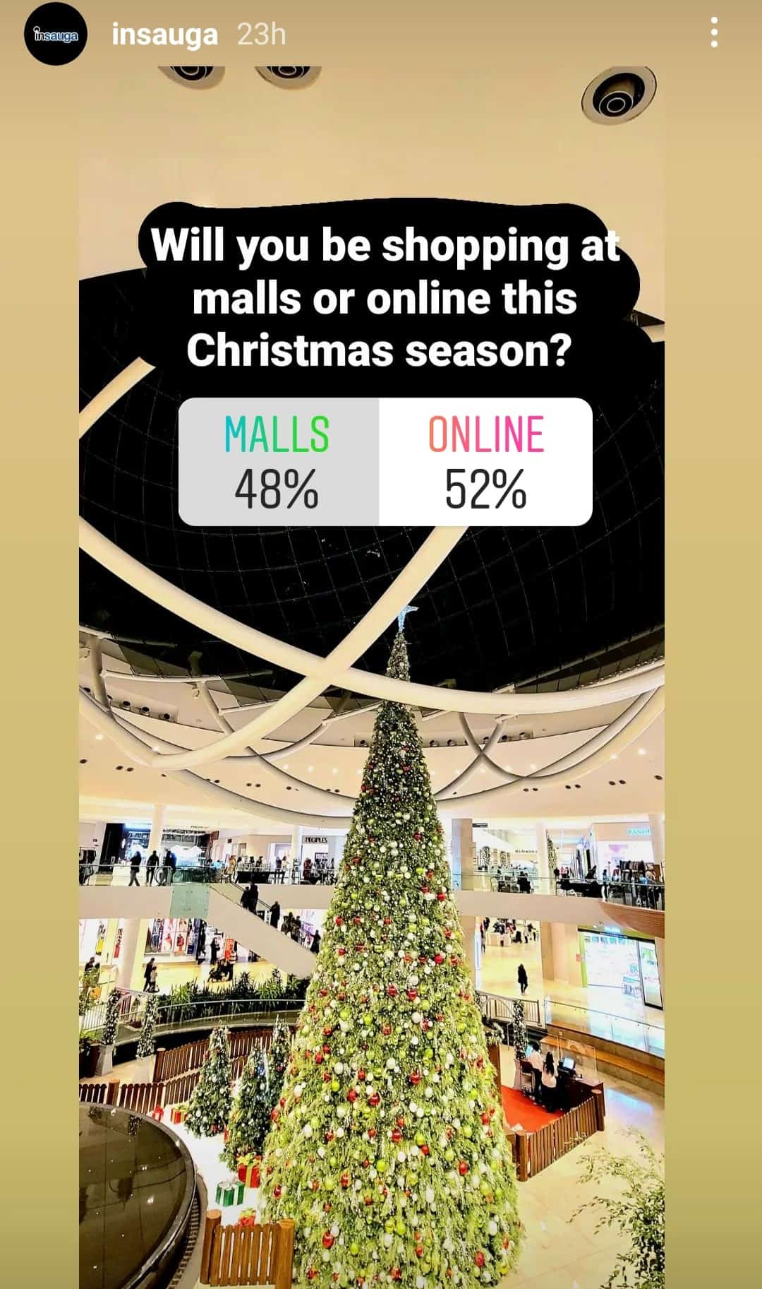 Mississauga Christmas poll
