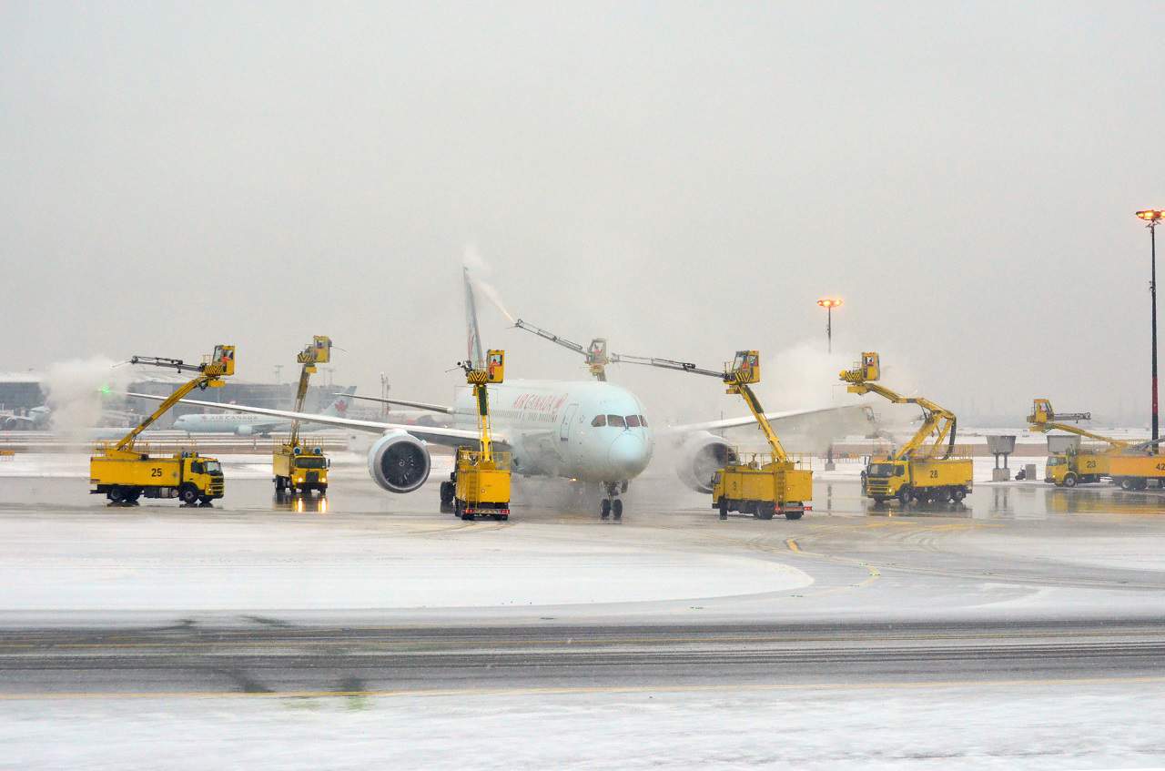 pearson airport winter storm
