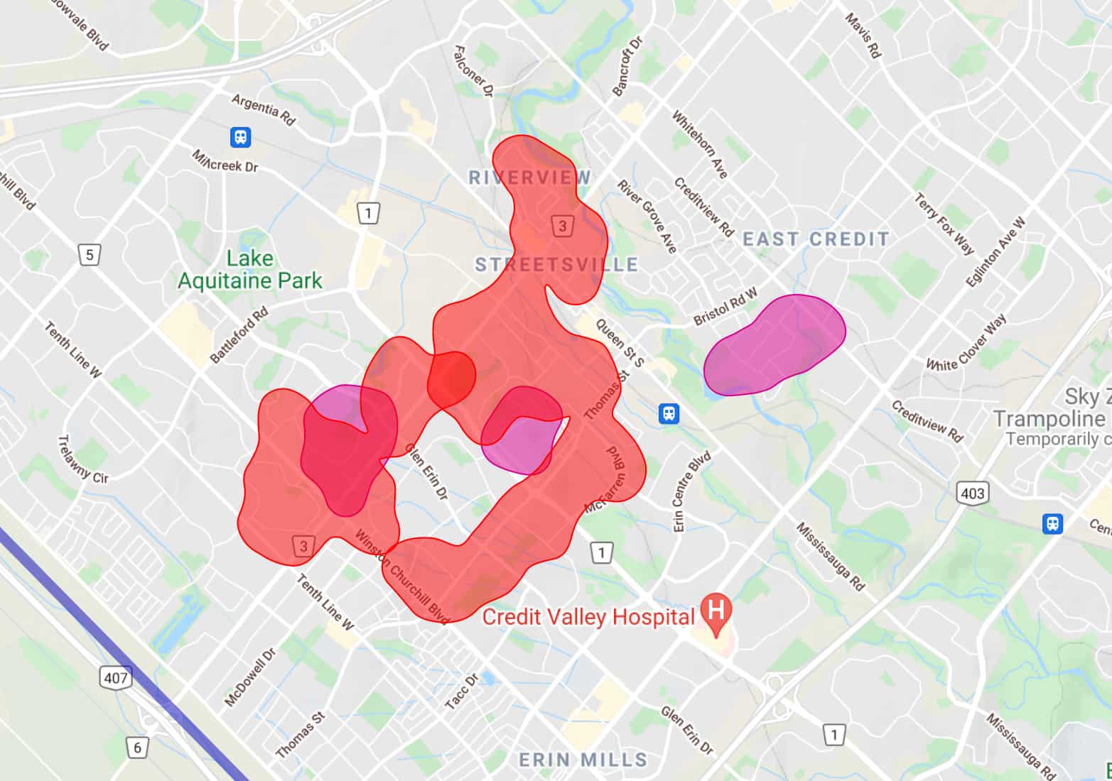Streetsville power outage