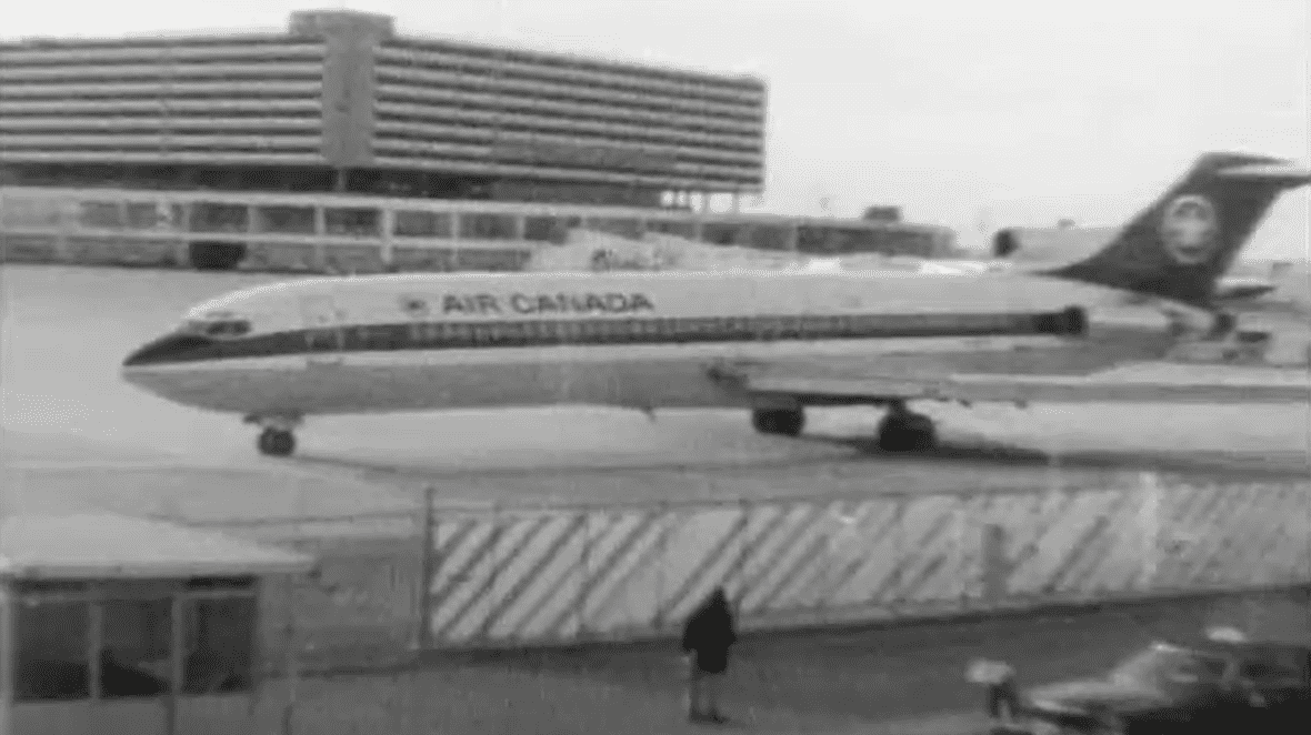 Pearson Airport in Mississauga in 1975