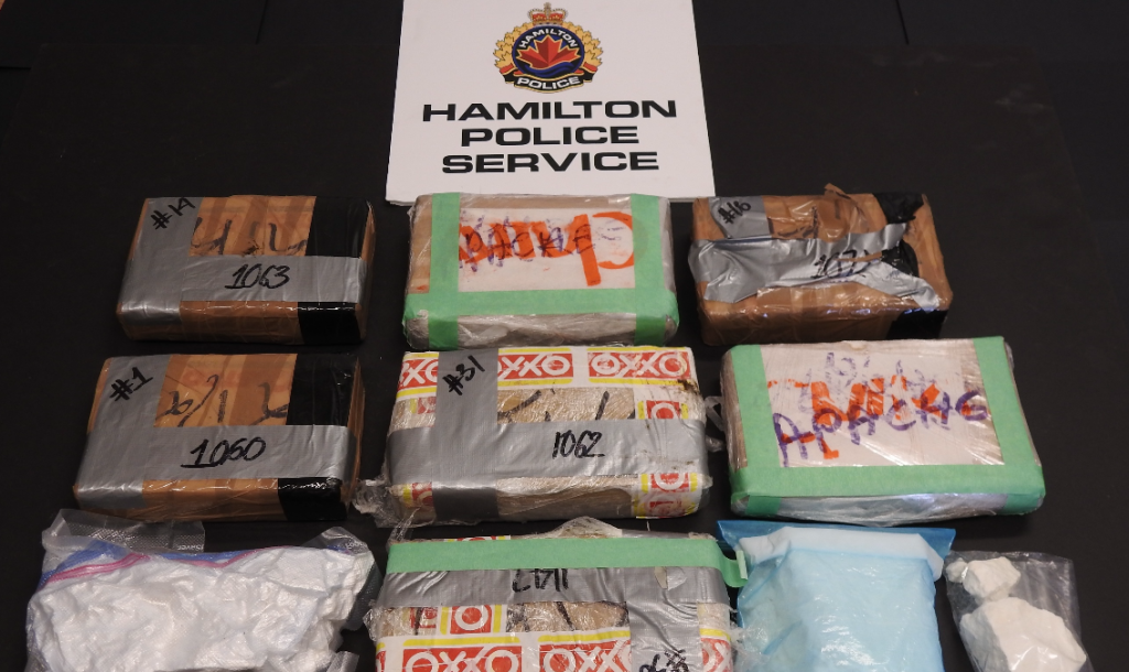 145 criminal charges laid in joint Hamilton Police-RCMP drug and firearms bust