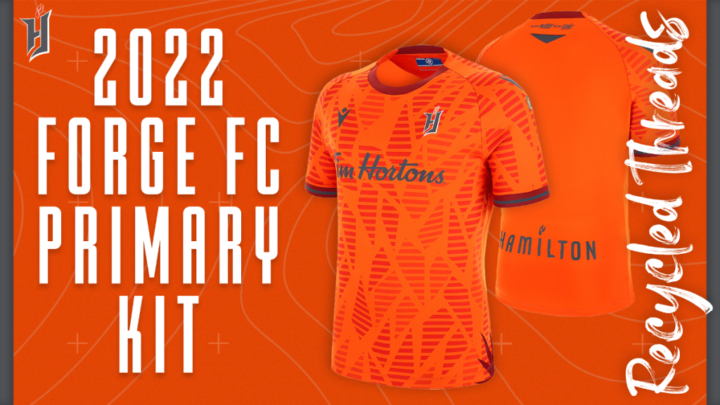 Forge FC Hamilton unveil sparkling new jersey for 2022 CPL season