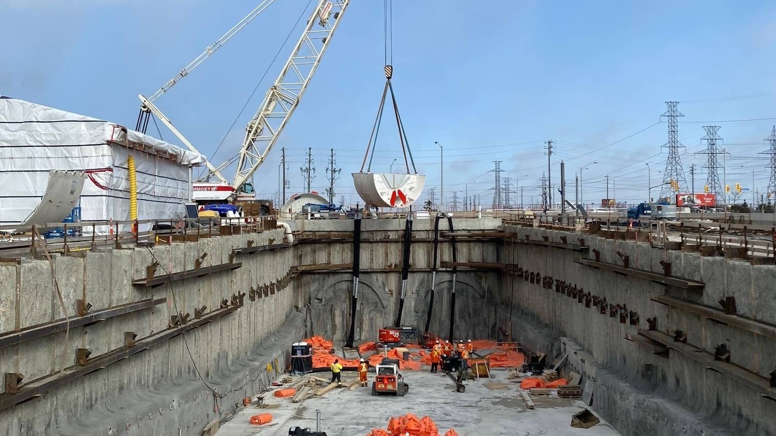 Tunneling starts for massive Mississauga light rail transit project