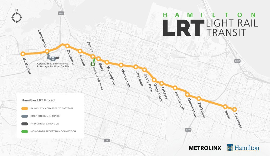 Hamilton begins lane reduction, reconfiguration on Main and King streets this week