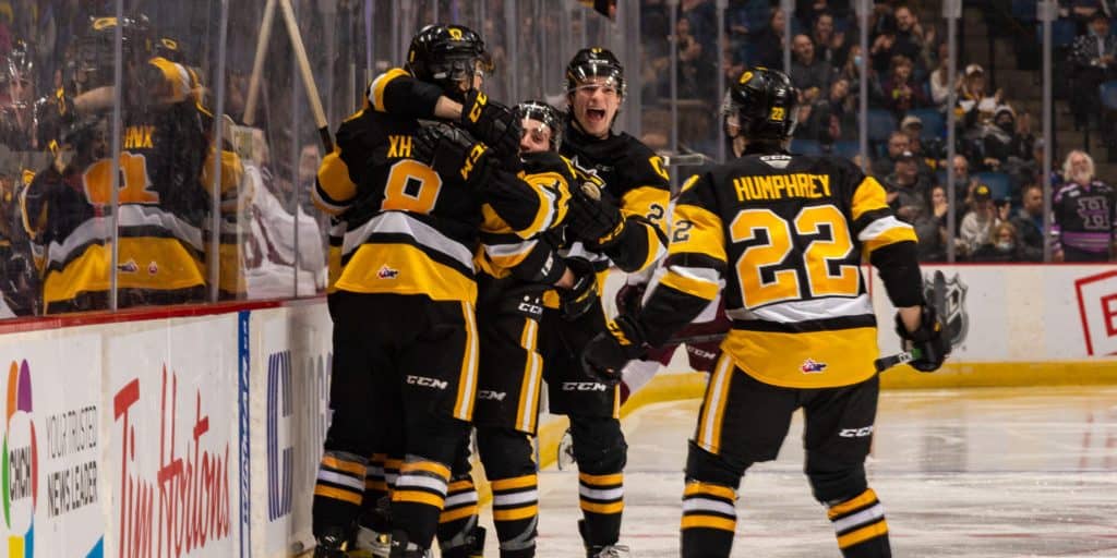 Hamilton Bulldogs dominate 2nd period to take first round opener against Peterborough Petes