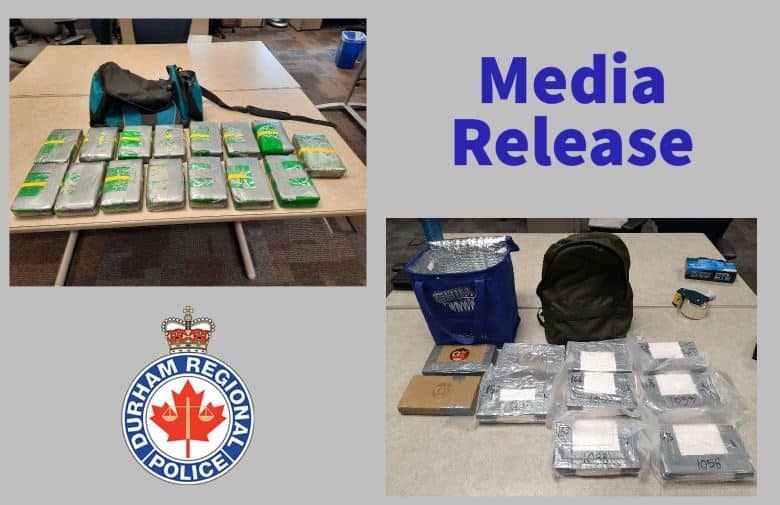 Durham cops find 25 kg of cocaine worth $2.5 million in Toronto drug raid