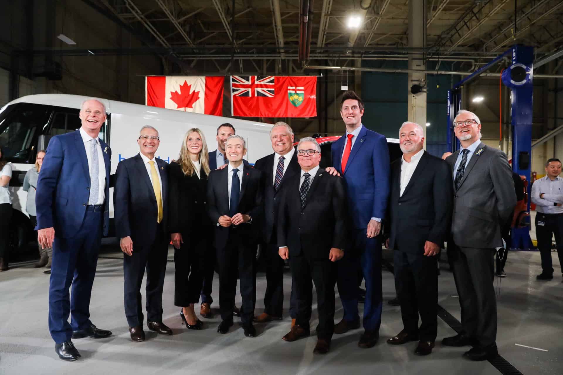 Federal, Provincial and Oshawa leaders celebrate GM investment