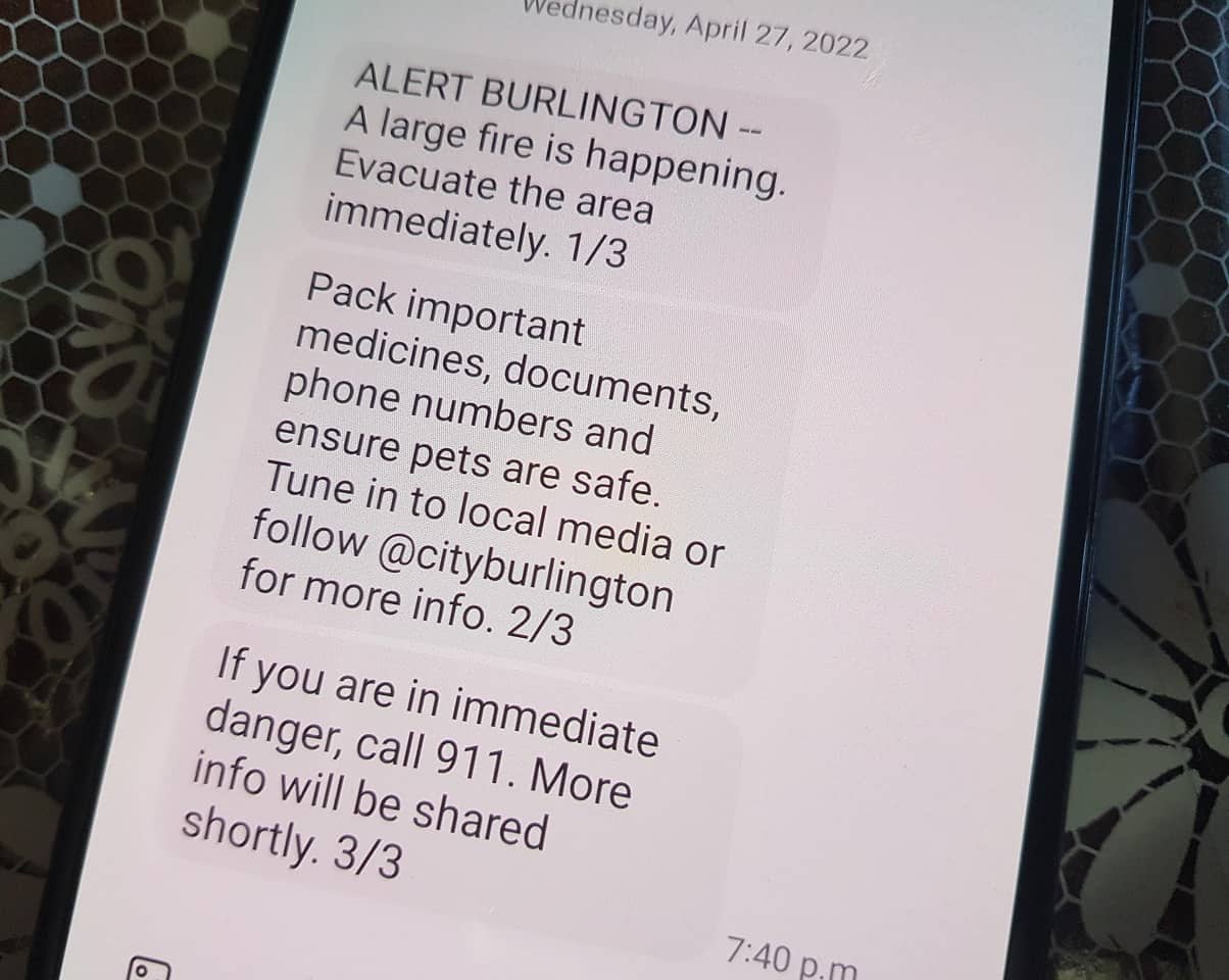 10 emergencies to be prepared for in Burlington