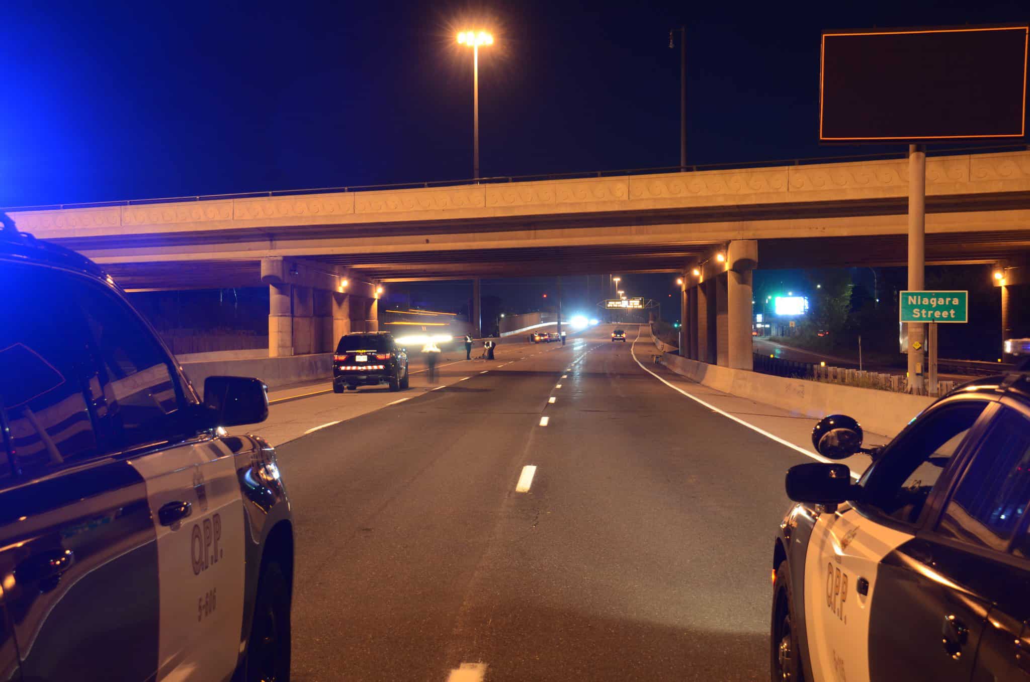 Woman struck and killed on the QEW in St. Catharines