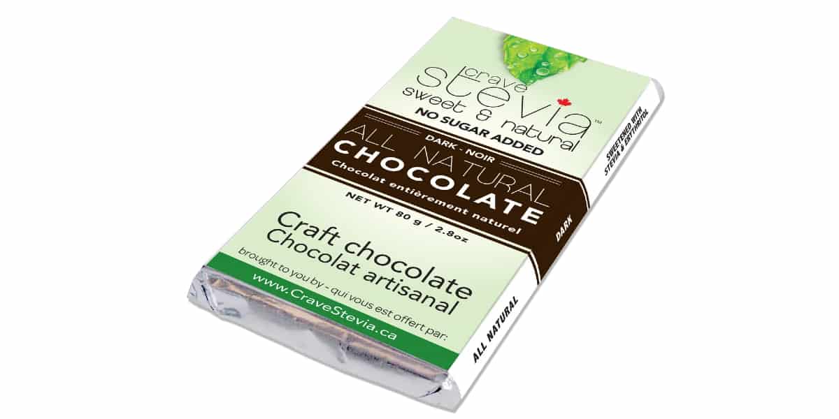 Crave Stevia brand All Natural Dark Chocolate recalled