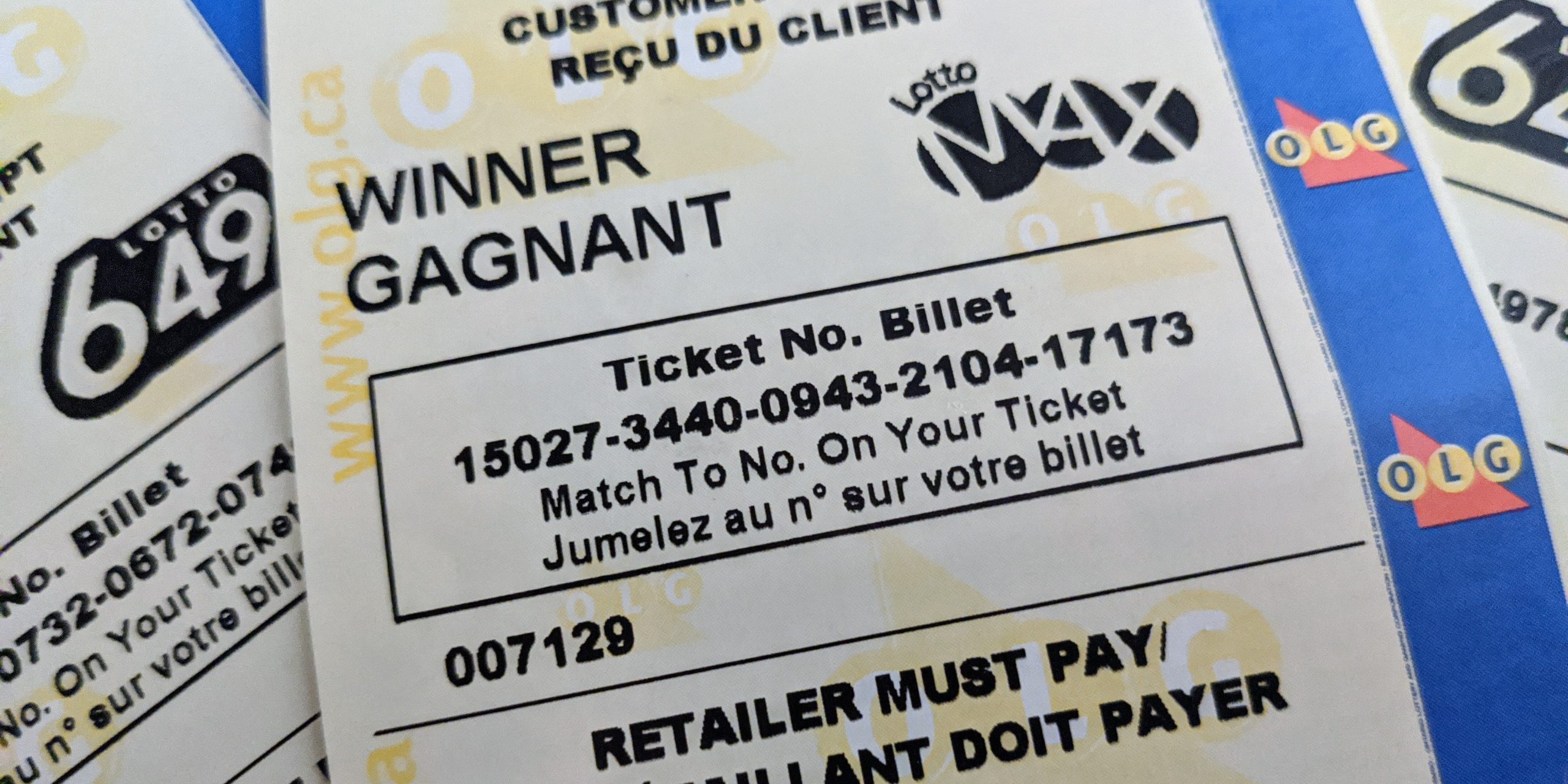 Hamilton man remembers lotto ticket in his pocket, turns out it's worth $100,000