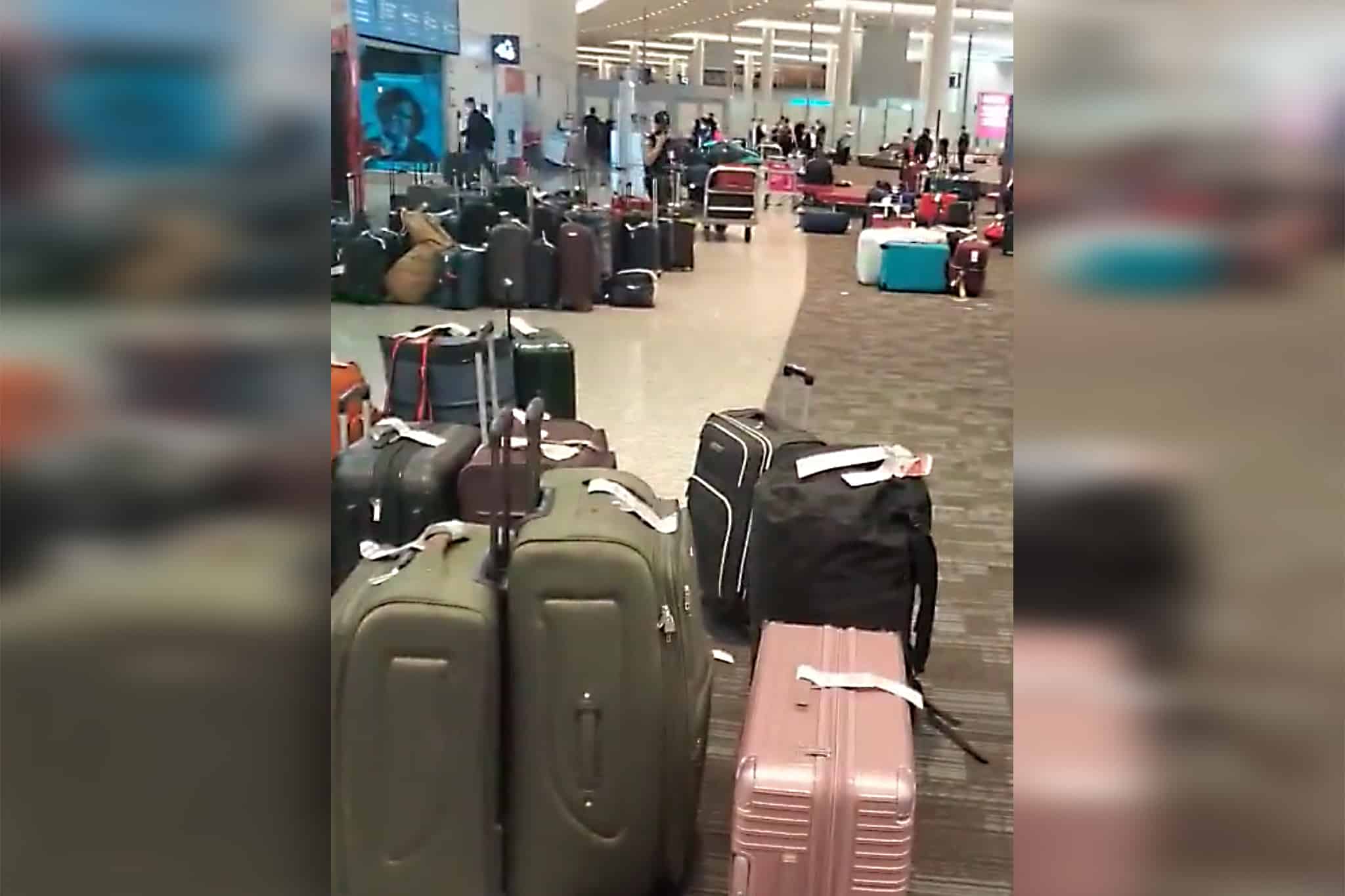 pearson airport luggage