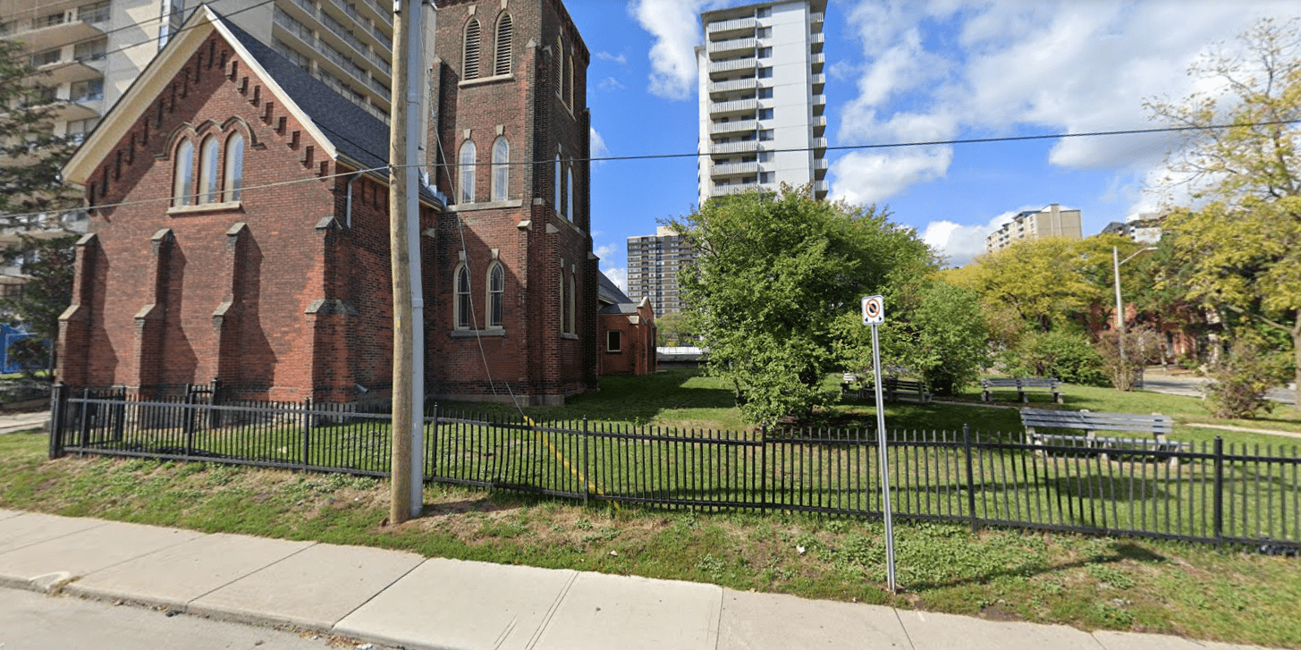 Restoration of historic 145-year-old Hamilton church underway in downtown core