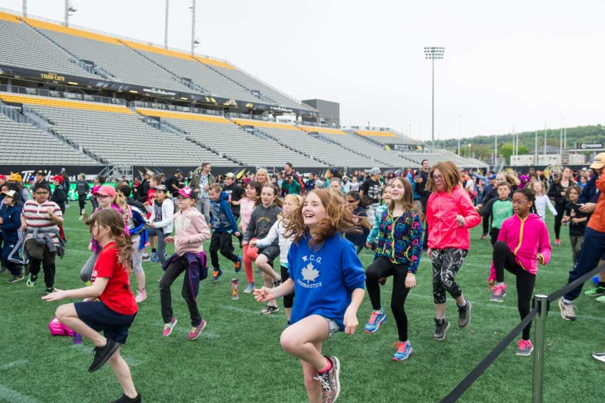 ‘BeFit Day’ again in Hamilton; Tiger-Cats, Forge FC, FirstOntario give kids well being/health pointers