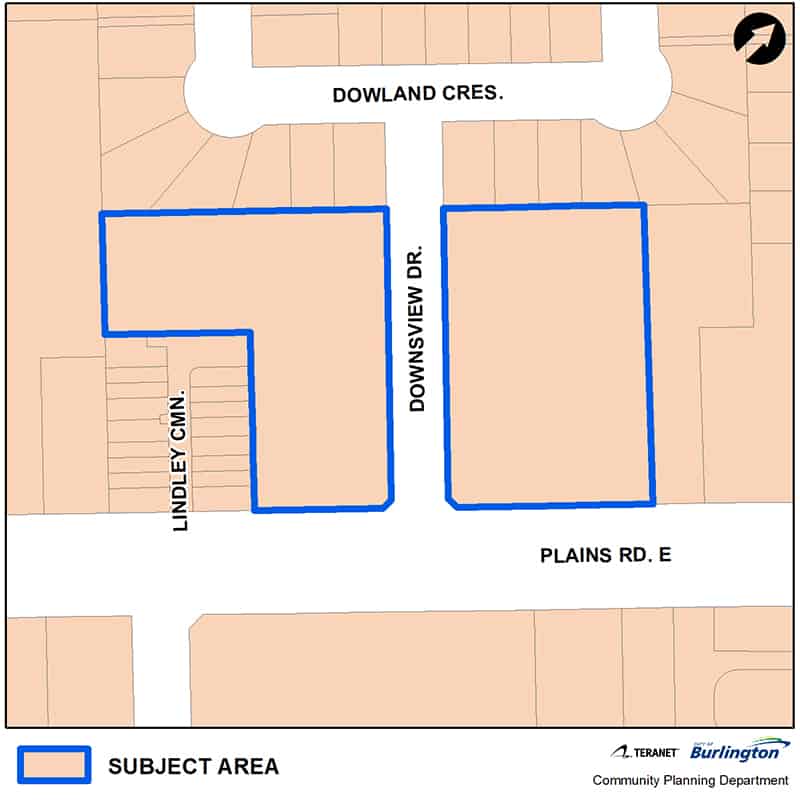 1010 downsview drive map