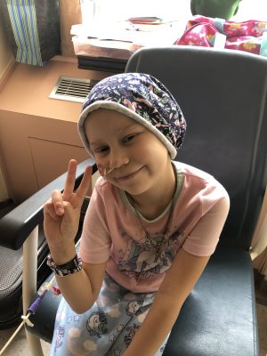 Young girl battling cancer donates 300 pajamas to Hamilton children's hospital