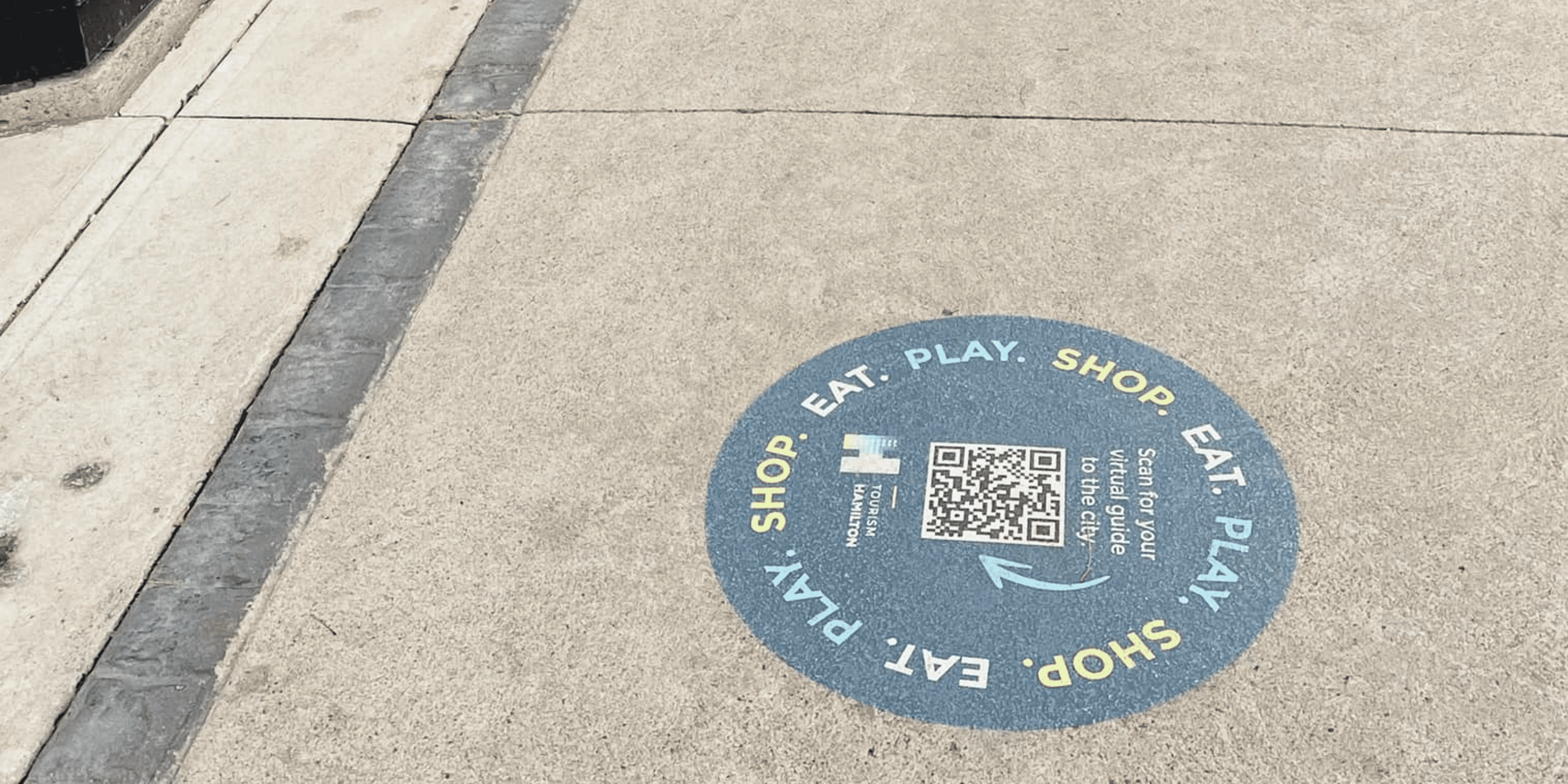 Have you noticed QR codes on Hamilton sidewalks? Here's what they do