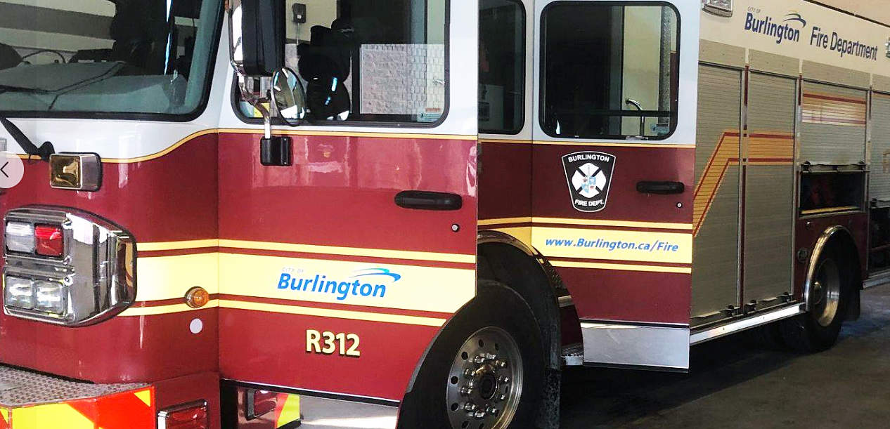 Burlington fire damage blaze