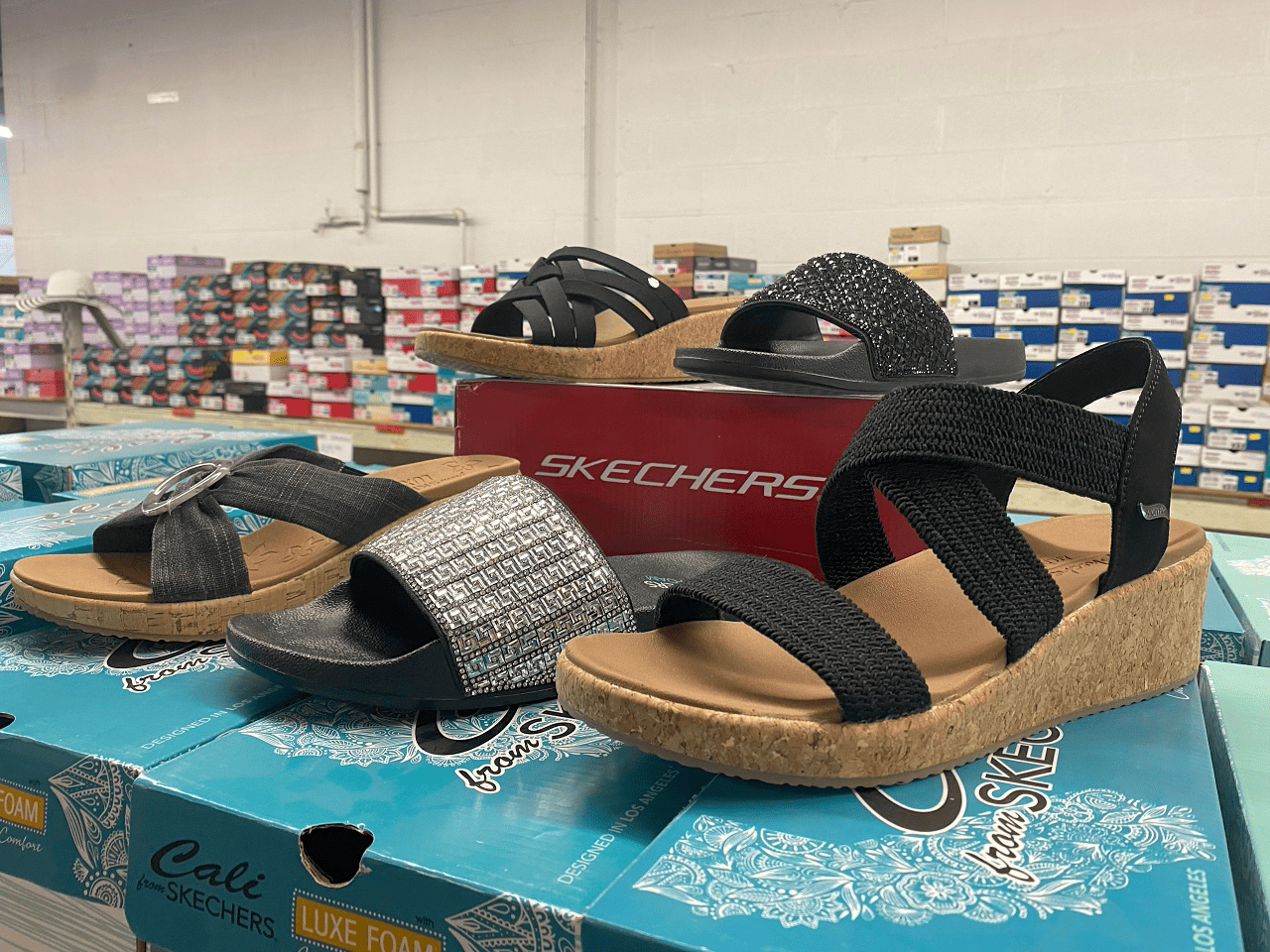 Huge warehouse sale in Mississauga offers big discounts on Skechers shoes and sandals