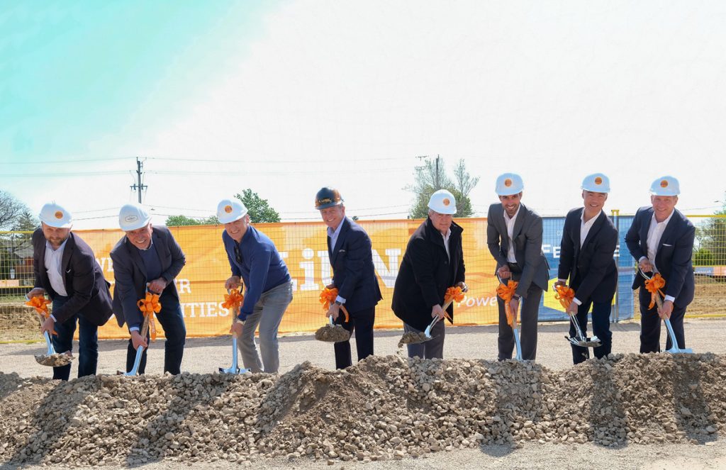 LiUNA's apartment at 500 Upper Wellington broke ground in May 2023. COURTESY FENGATE ASSET MANAGEMENT