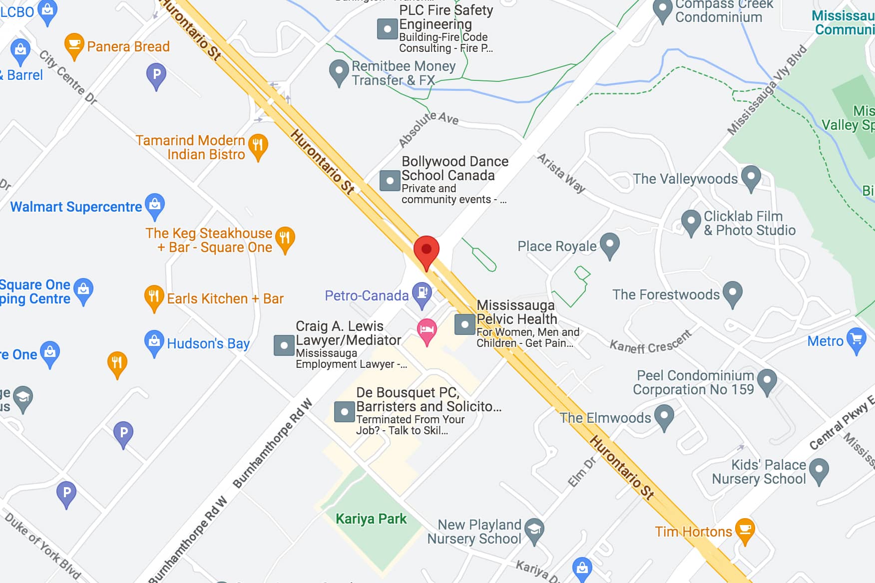 pole down mississauga crash