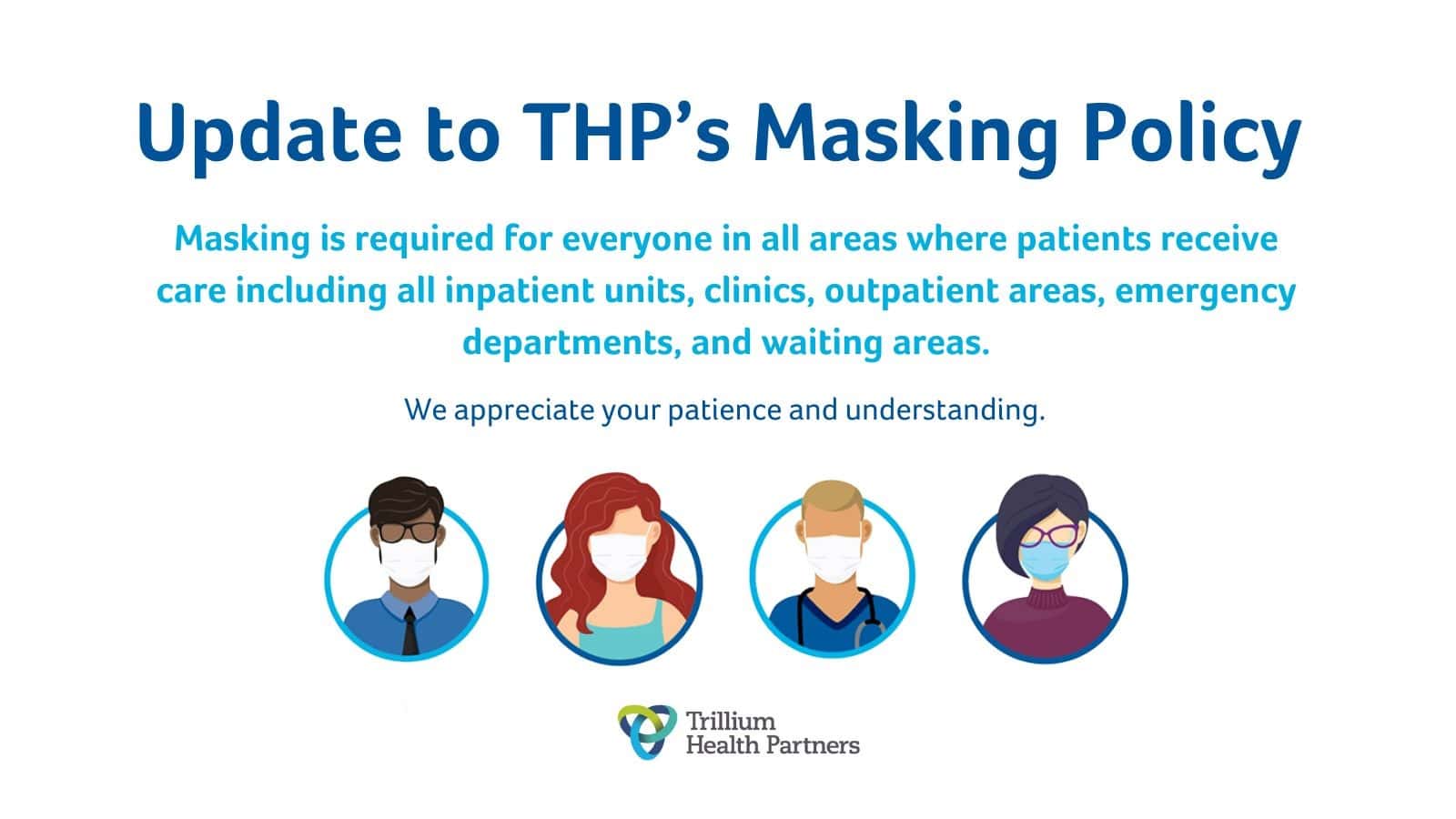 Trillium Health Partners masking rules