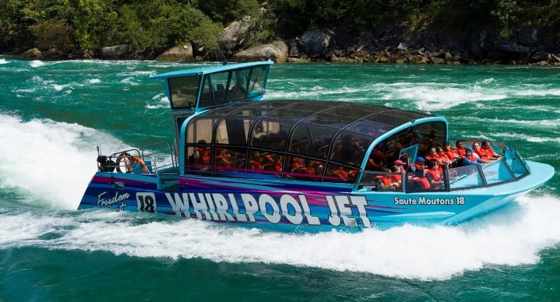 whirlpool jet boat tours niagara falls