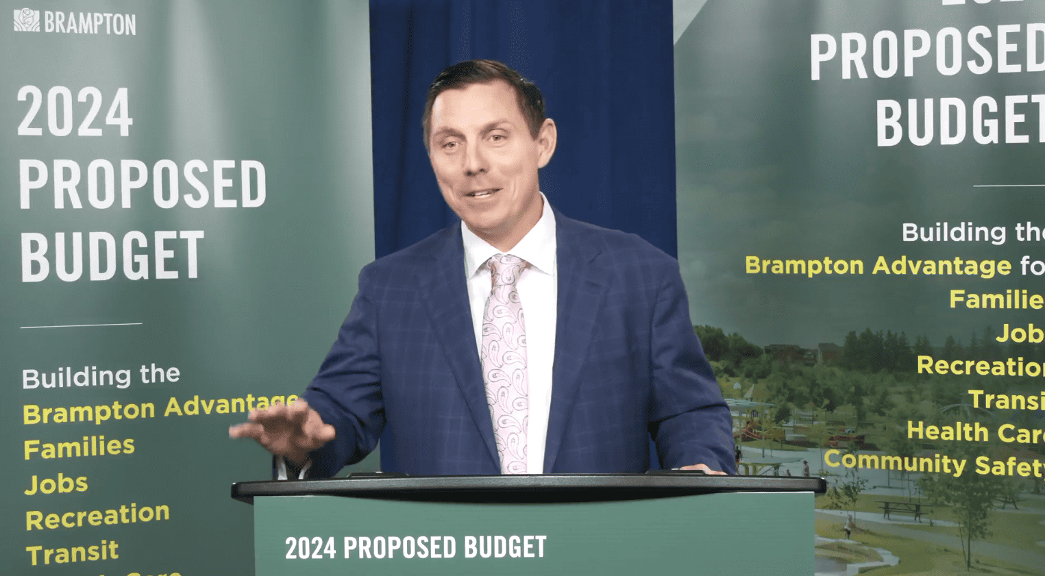 patrick brown brampton mayor budget