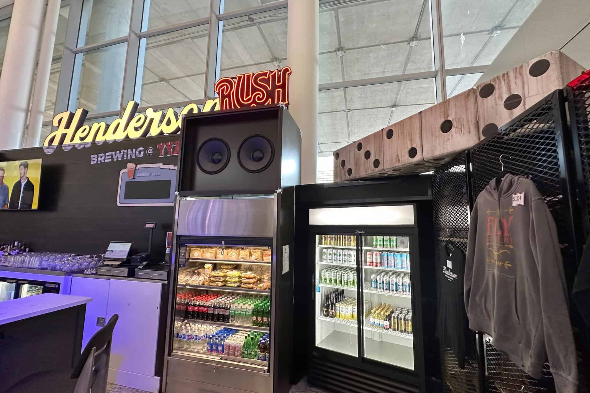 henderson rush pearson airport