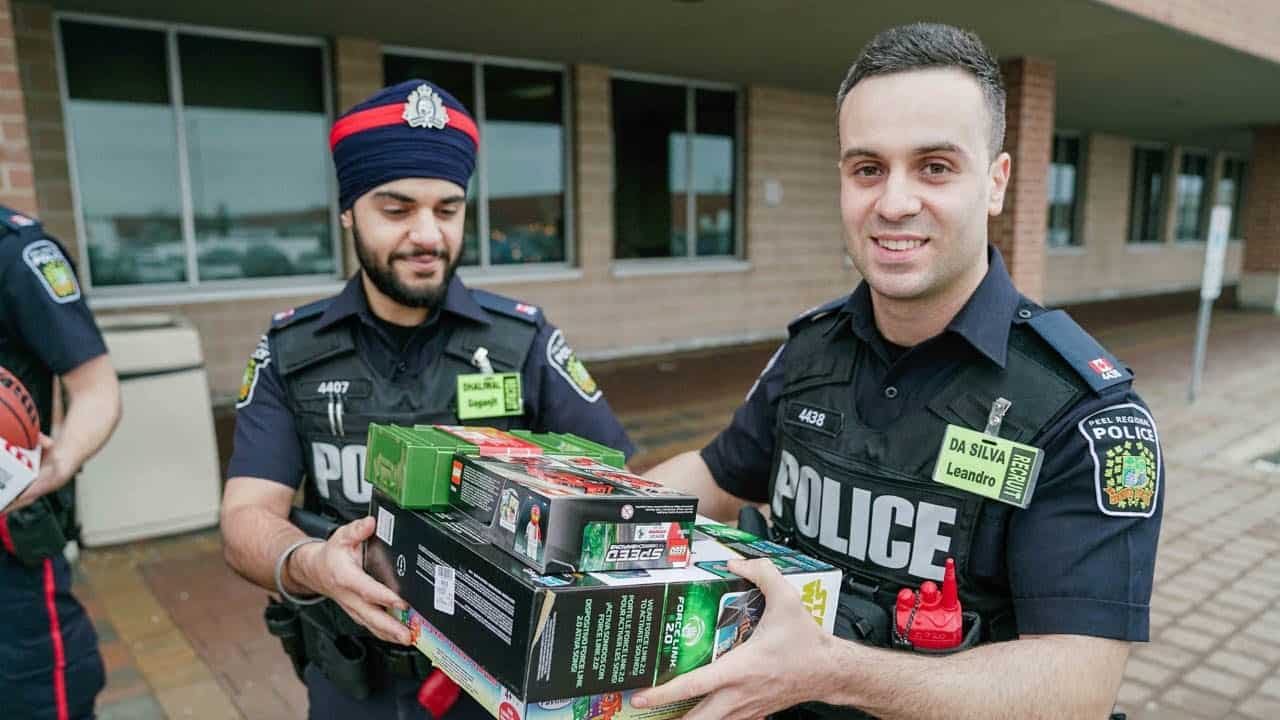 Toys For Tots Campaign In Mississauga