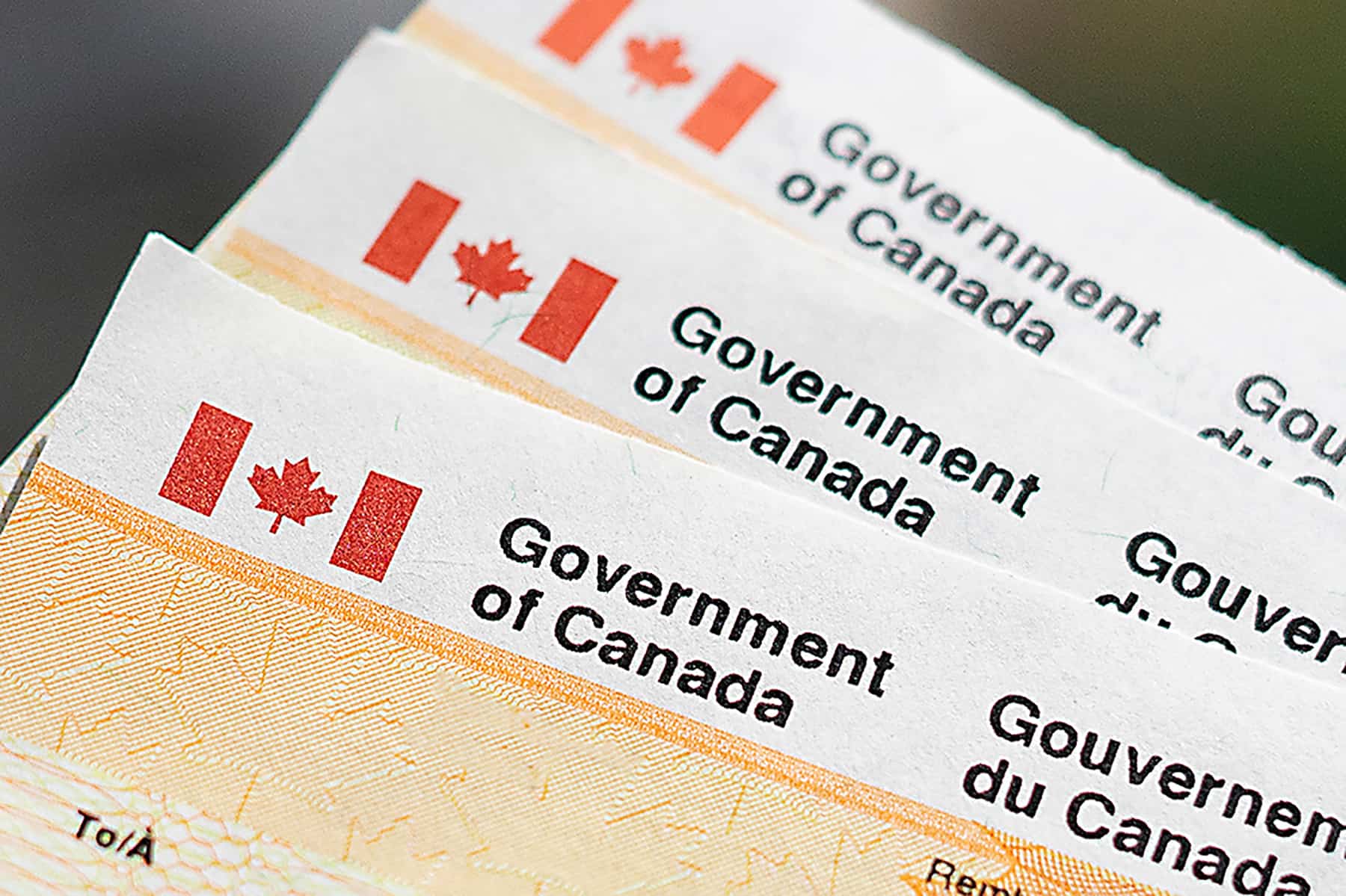 Government cheques coming in February and March