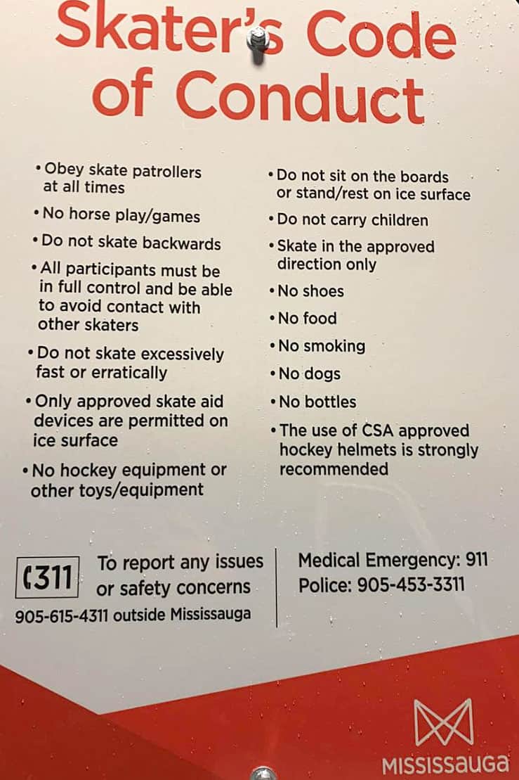 port credit skating loop complaints