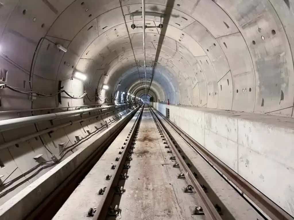 Tunnels for Mississauga LRT line months away from completion.