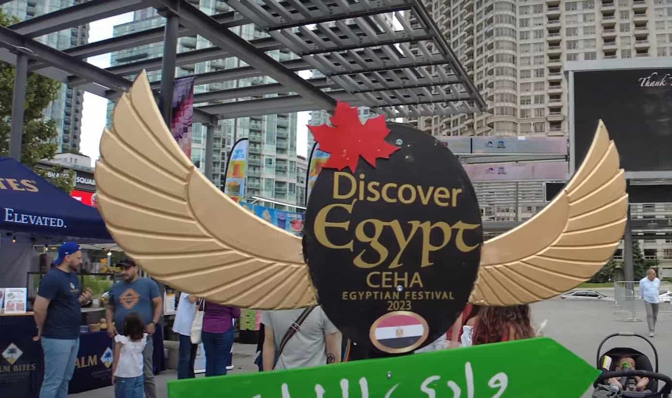 Discover Egypt festival 2024 in Mississauga.