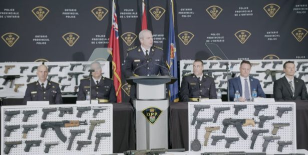 Largest-ever gun bust in Ontario.