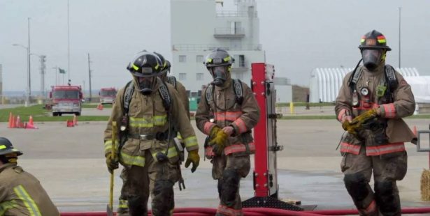 New Mississauga firefighter recruits on the job
