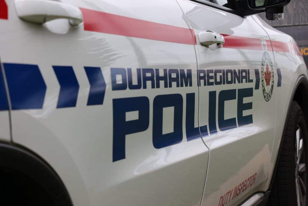 Durham police stock image
