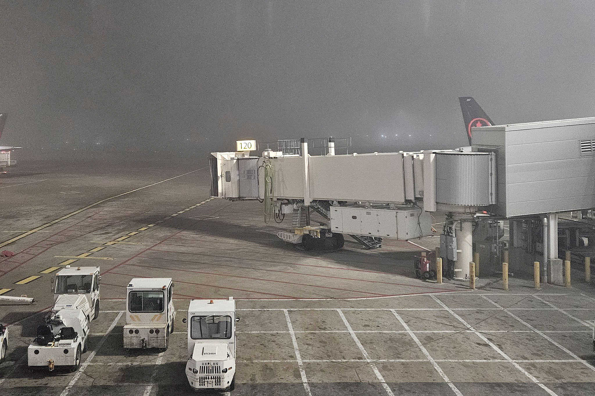 fog pearson airport mississauga