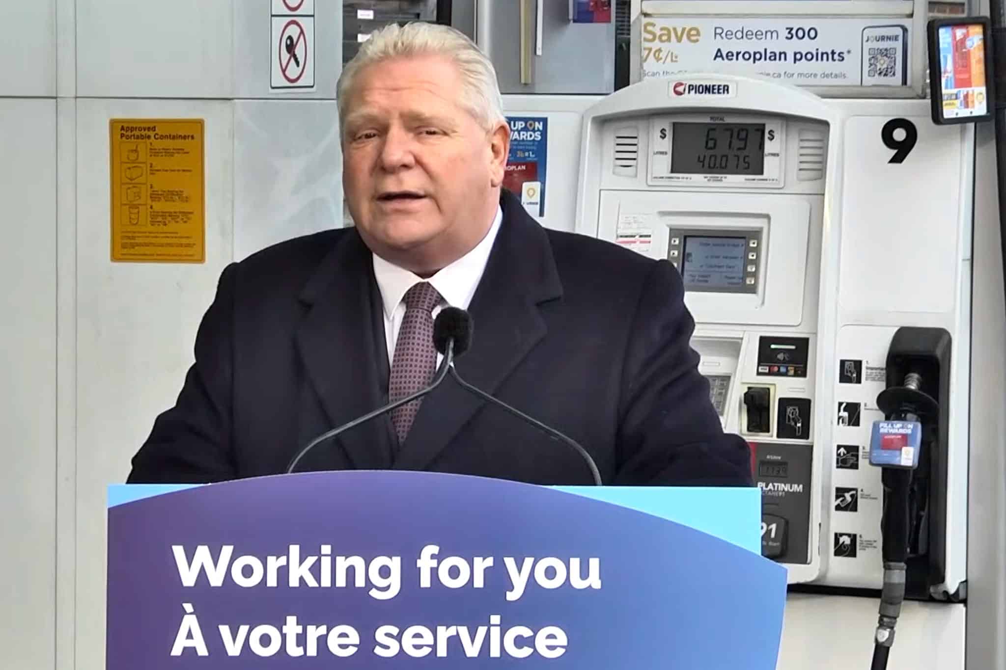 ford carbon tax ontario