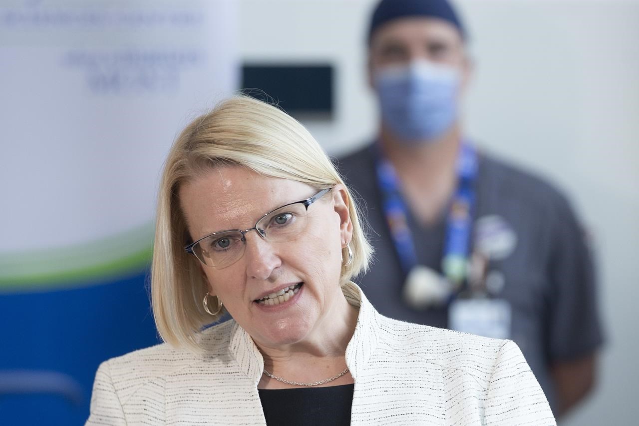 Ontario Health Minister Sylvia Jones