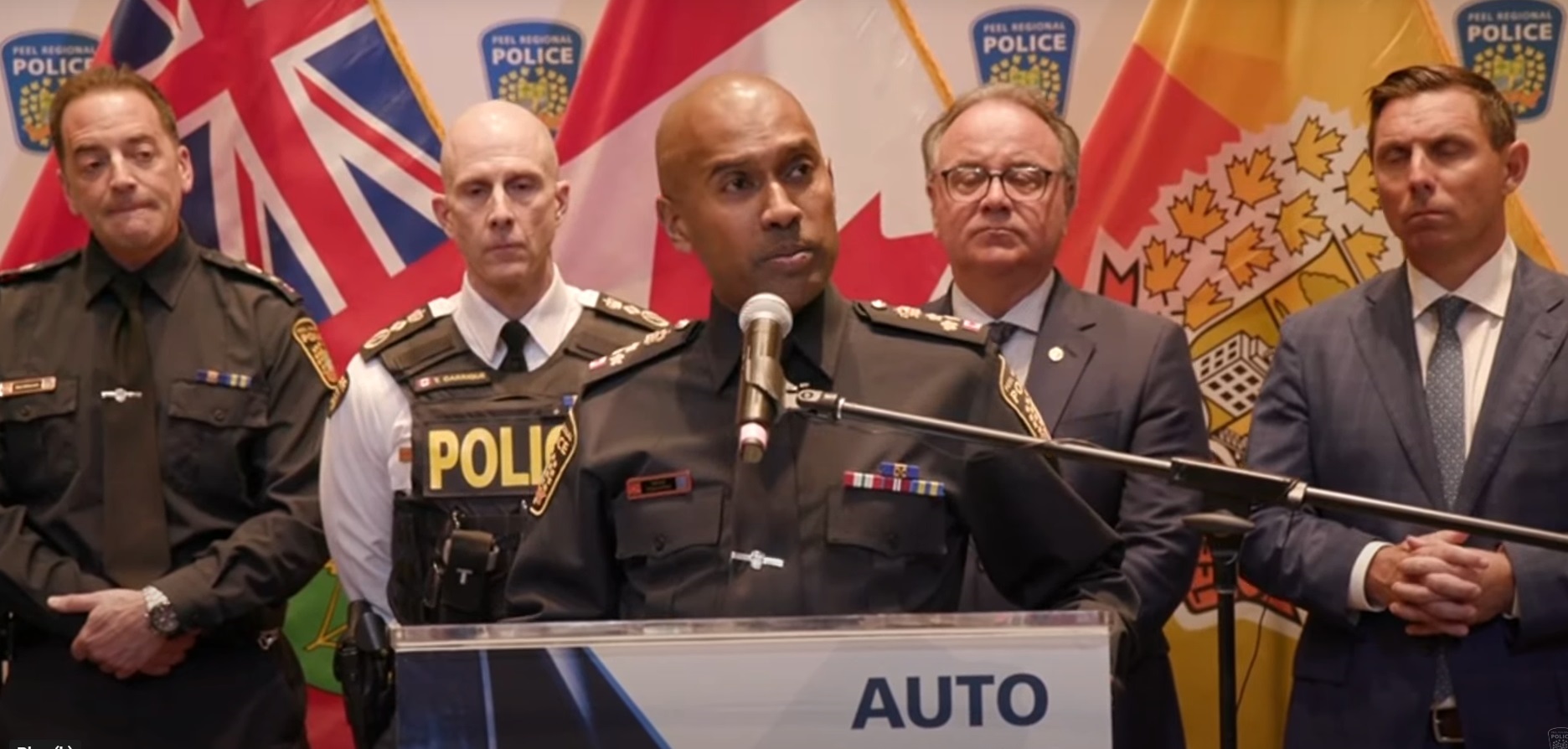 Peel Regional Police Auto Theft Summit 2024 in Mississauga.