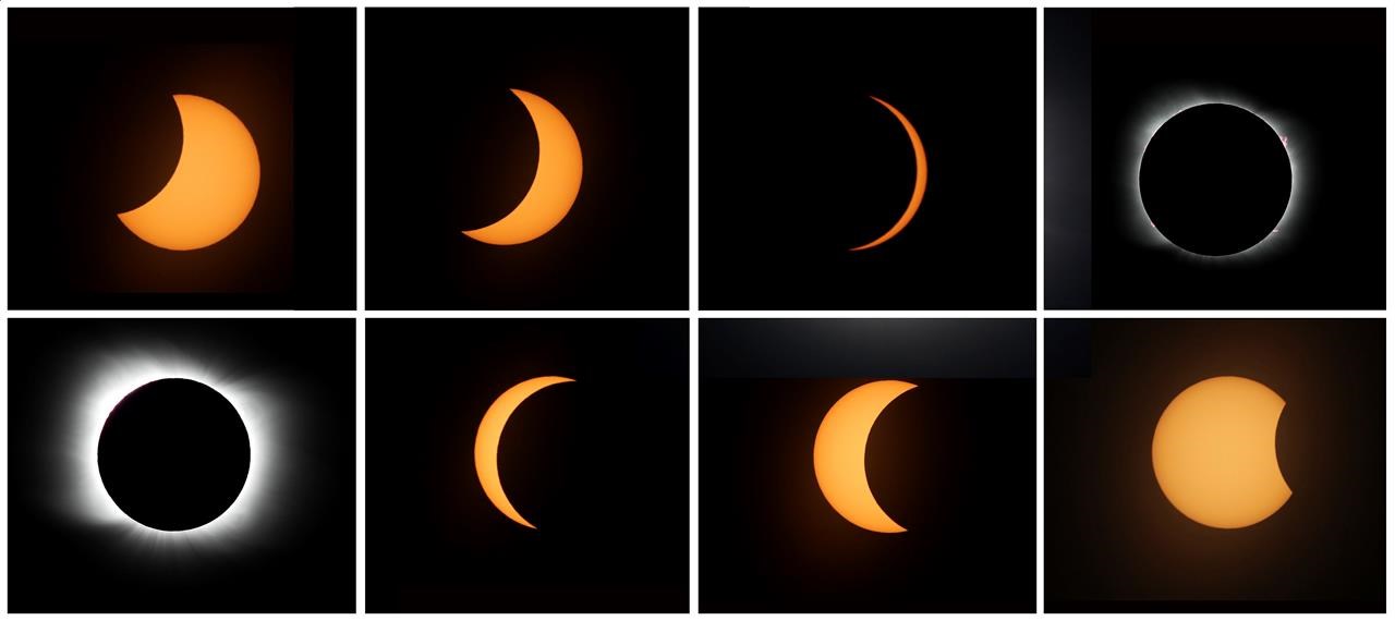 Eclipse watchers could see a range of bizarre phenomena as the moon covers the sun