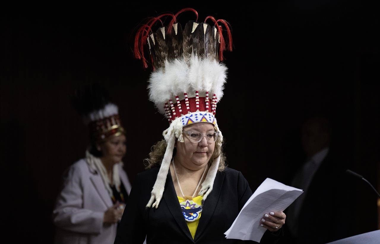 headdress indigenous air canada