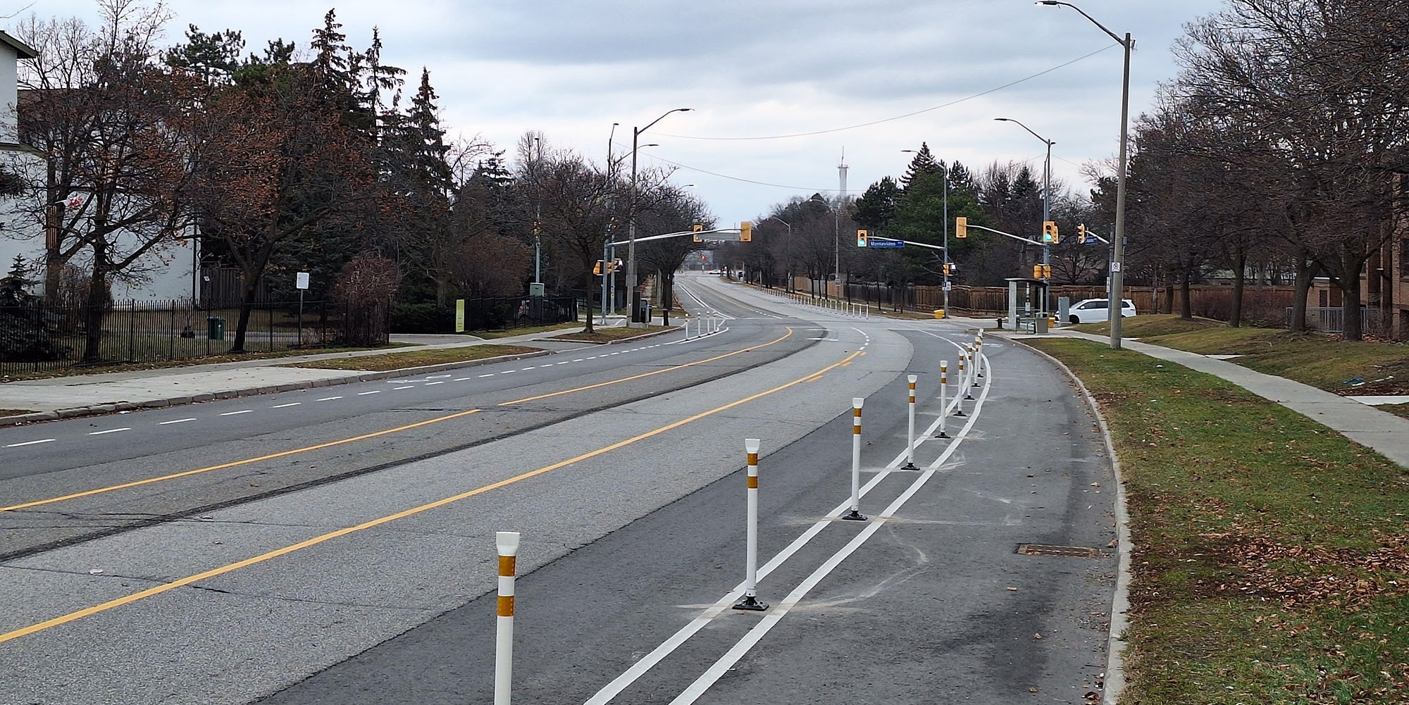 Changes to Aquitaine Avenue in Mississauga.