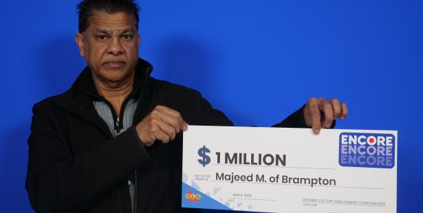 New home in the future for Brampton family after $1M lottery win
