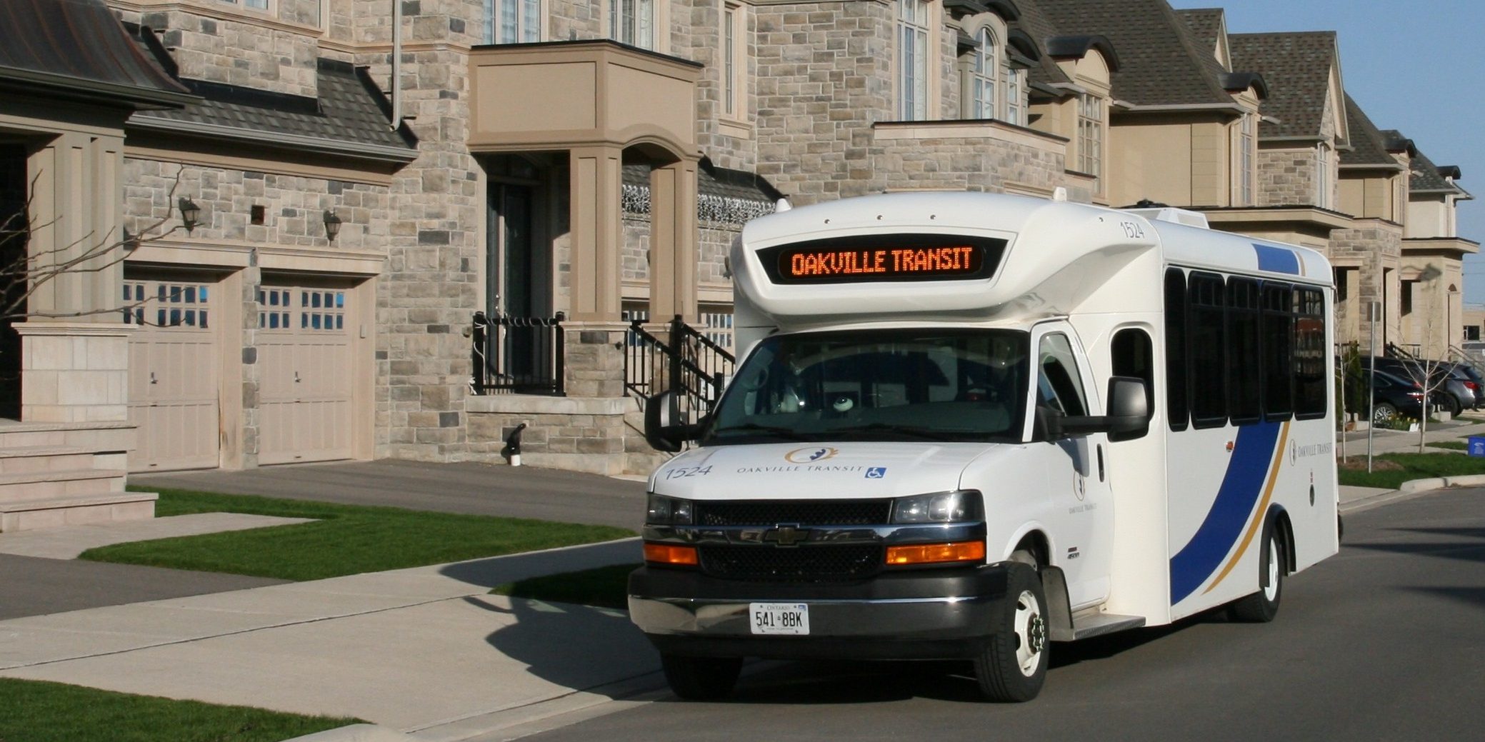 oakville transit on demand app